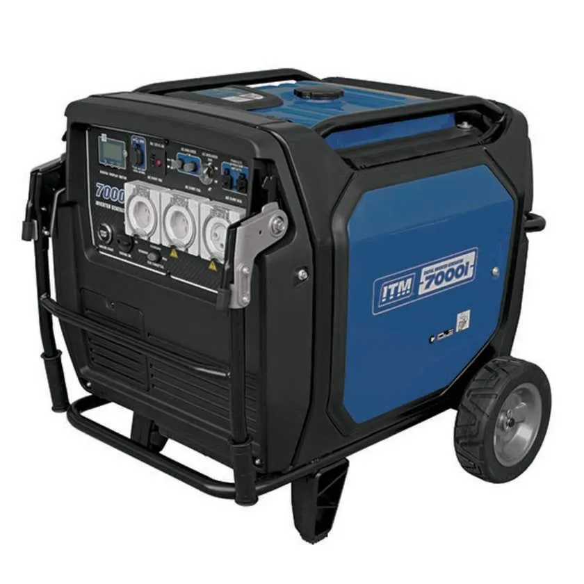 ITM 7000W Peak With Electric Start Petrol Inverter Generator