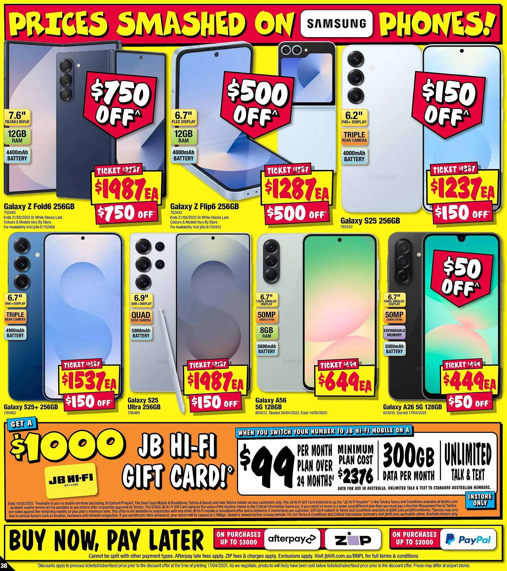 JB Hi-Fi catalogue - Catalogue valid from 1 May to 11 May 2025 - page 38