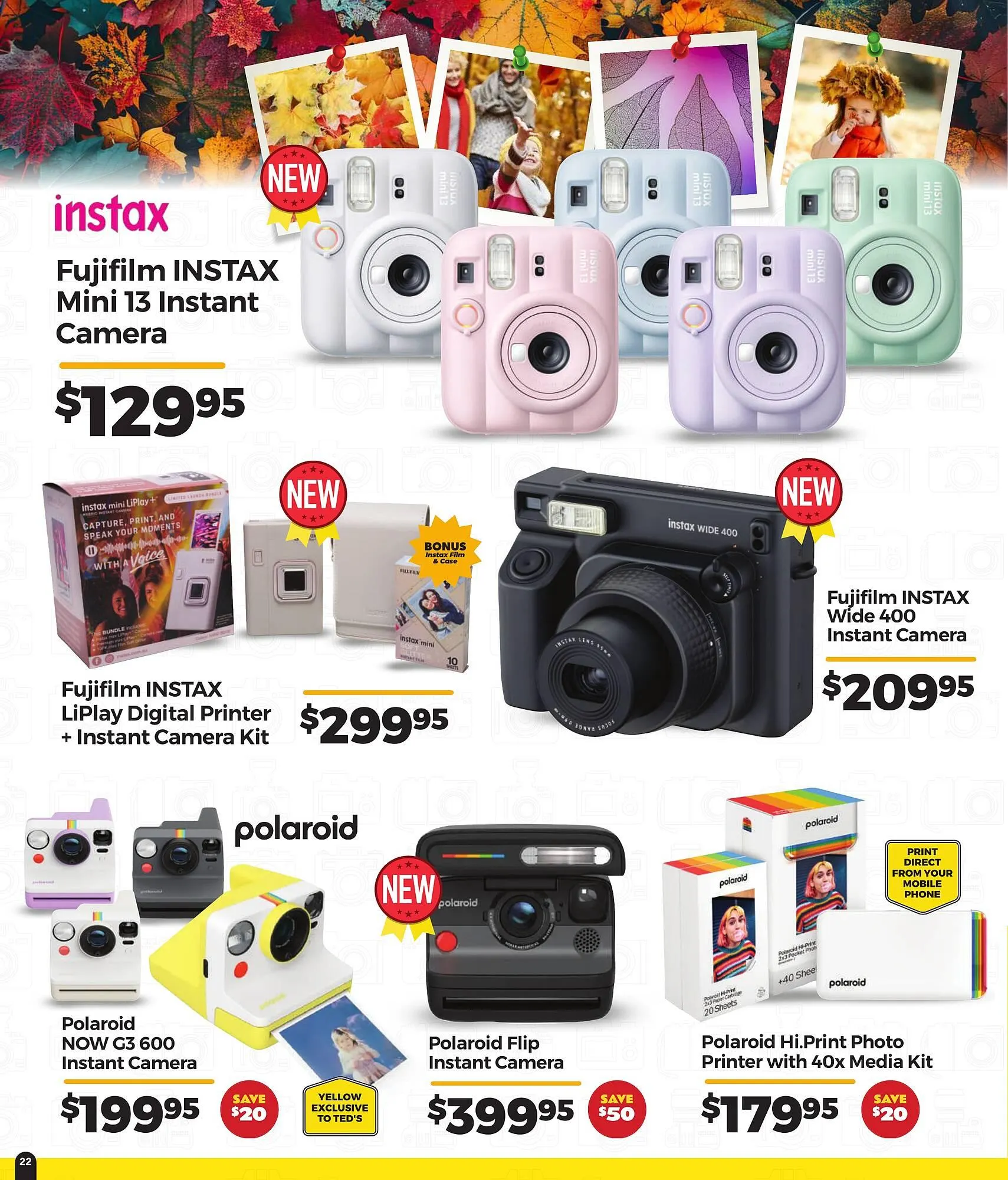Teds Cameras catalogue - Catalogue valid from 6 April to 4 May 2026 - page 22