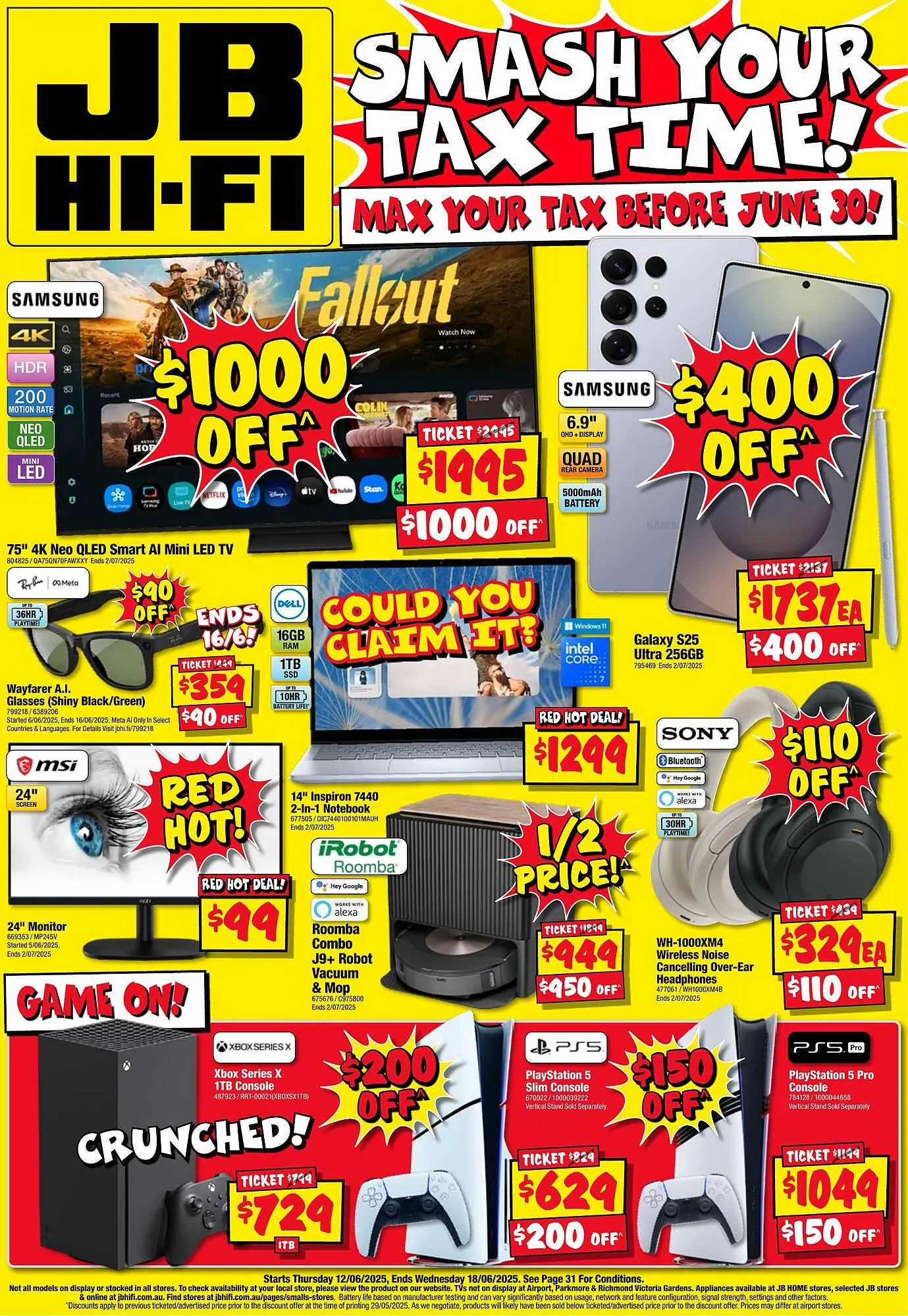 JB Hi-Fi catalogue - Catalogue valid from 12 June to 18 June 2025 - page 1