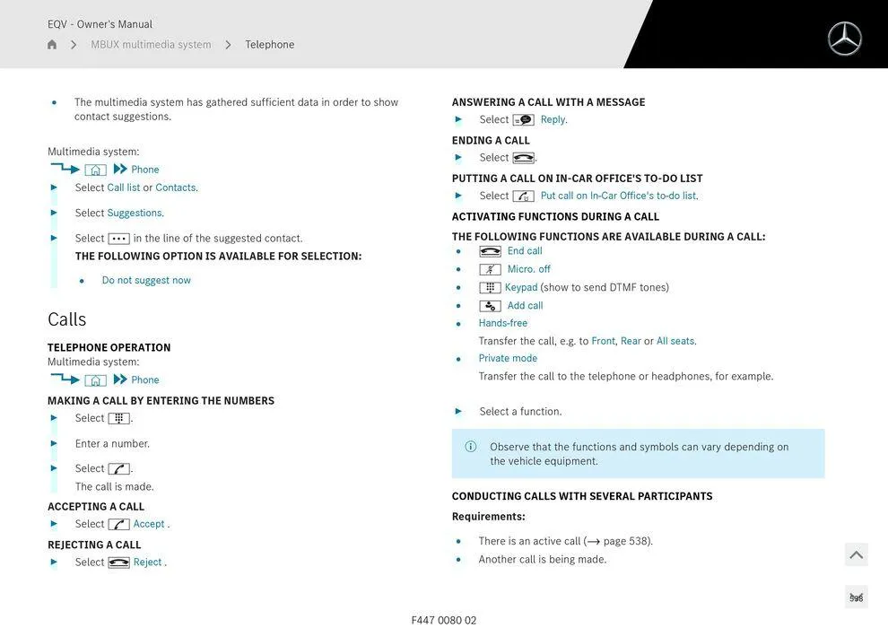 EQV MPV - Catalogue valid from 11 September to 11 September 2025 - page 538
