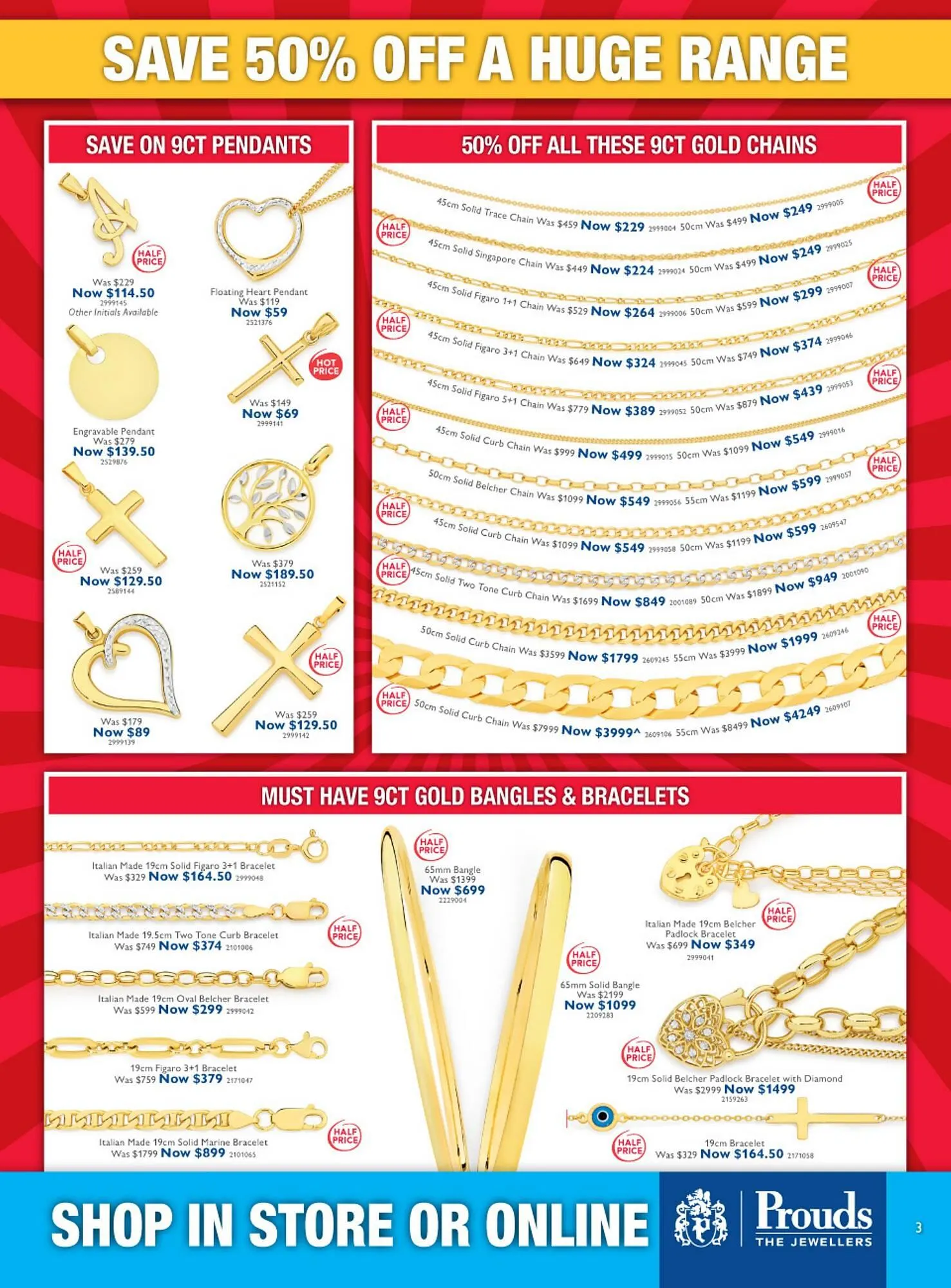 Prouds catalogue - Catalogue valid from 8 September to 12 October 2025 - page 3