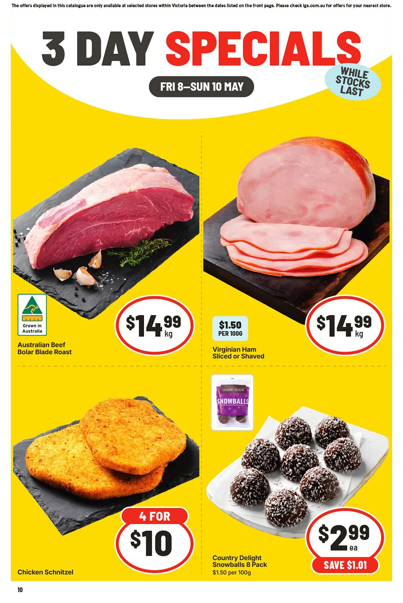 IGA catalogue - Catalogue valid from 8 May to 10 May 2026 - page 1