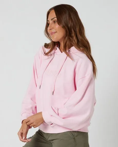 Rusty Signature Oversize Hooded Fleece