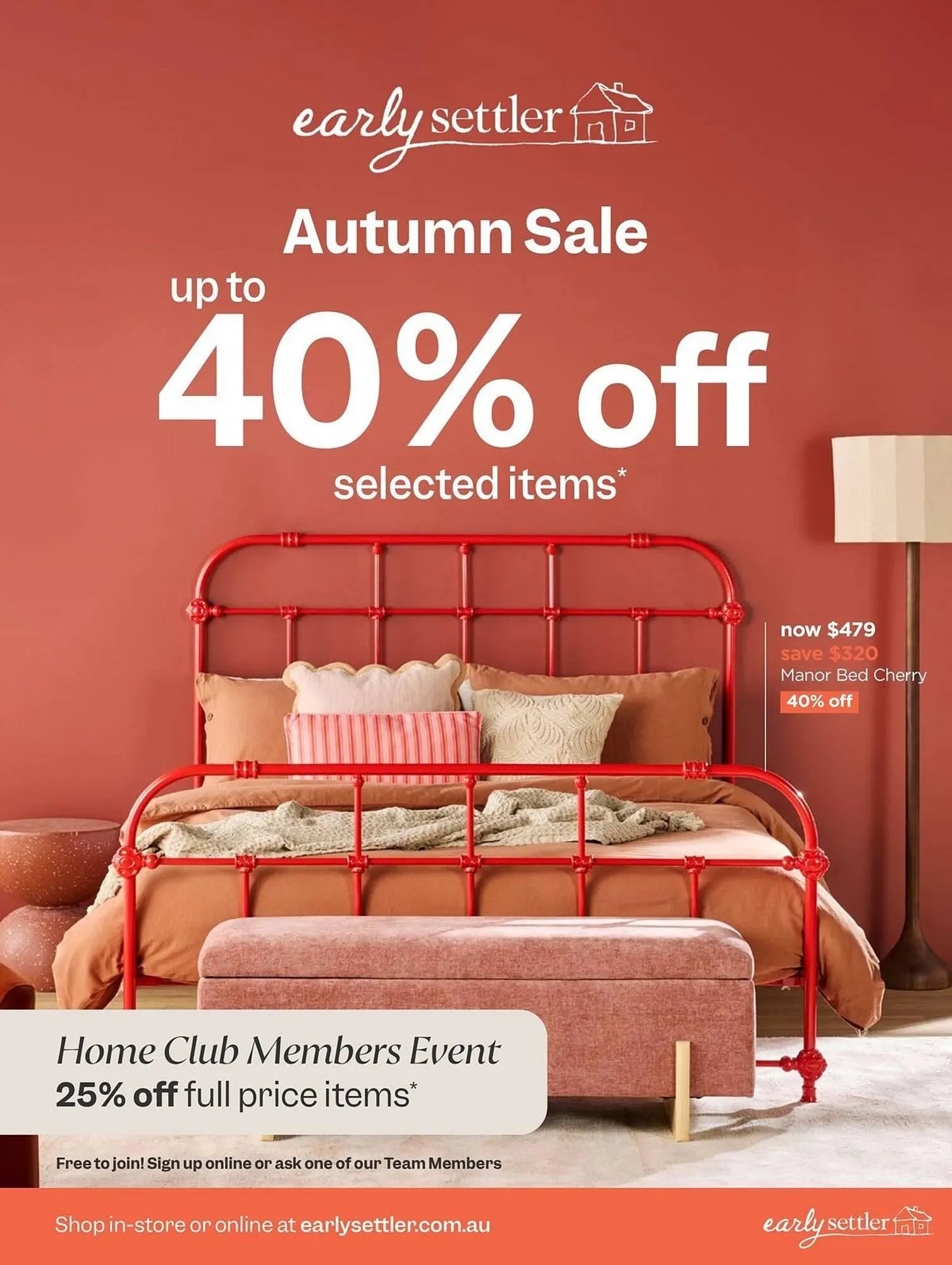 Early Settler catalogue - Catalogue valid from 24 March to 12 April 2026 - page 1