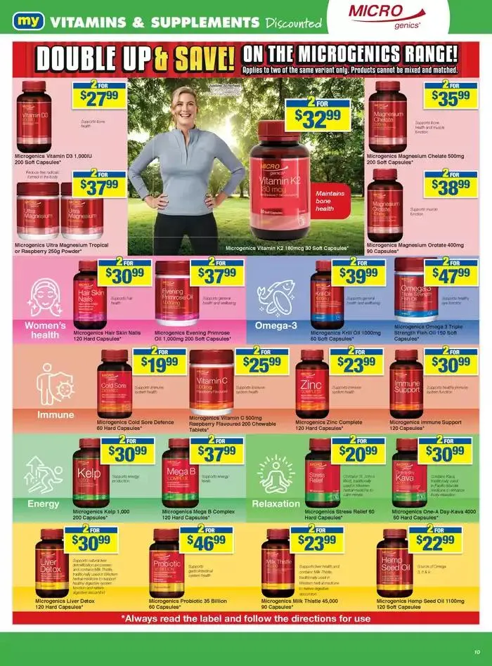 My Chemist Save Like A Champion - Catalogue valid from 27 February to 19 March 2025 - page 10