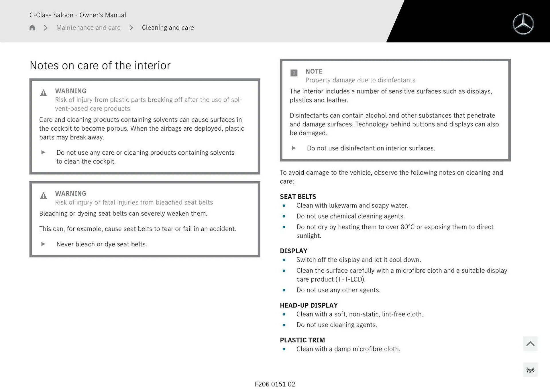 Mercedes-Benz catalogue - Catalogue valid from 28 April to 28 May 2025 - page 729