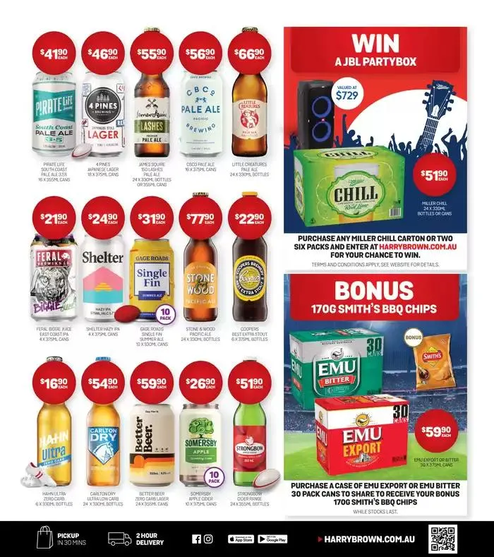 Kick Off The Footy Season at Harry's - Catalogue valid from 5 March to 1 April 2025 - page 11