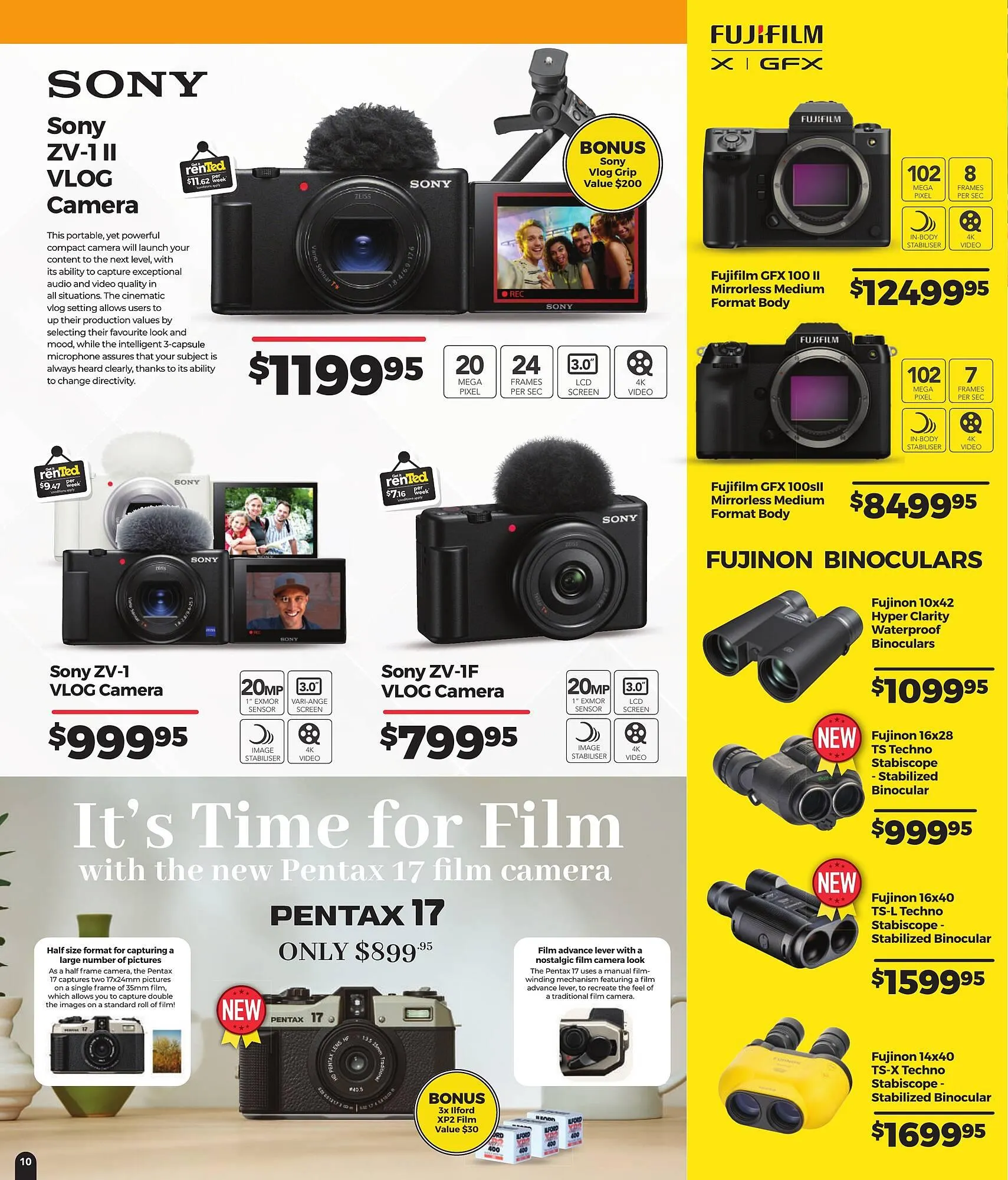 Teds Cameras catalogue - Catalogue valid from 3 March to 31 March 2025 - page 10