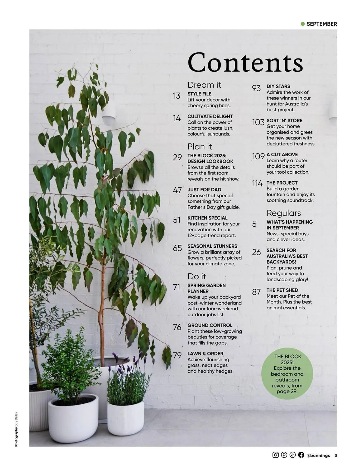 Bunnings catalogue - Catalogue valid from 1 September to 30 September 2025 - page 3