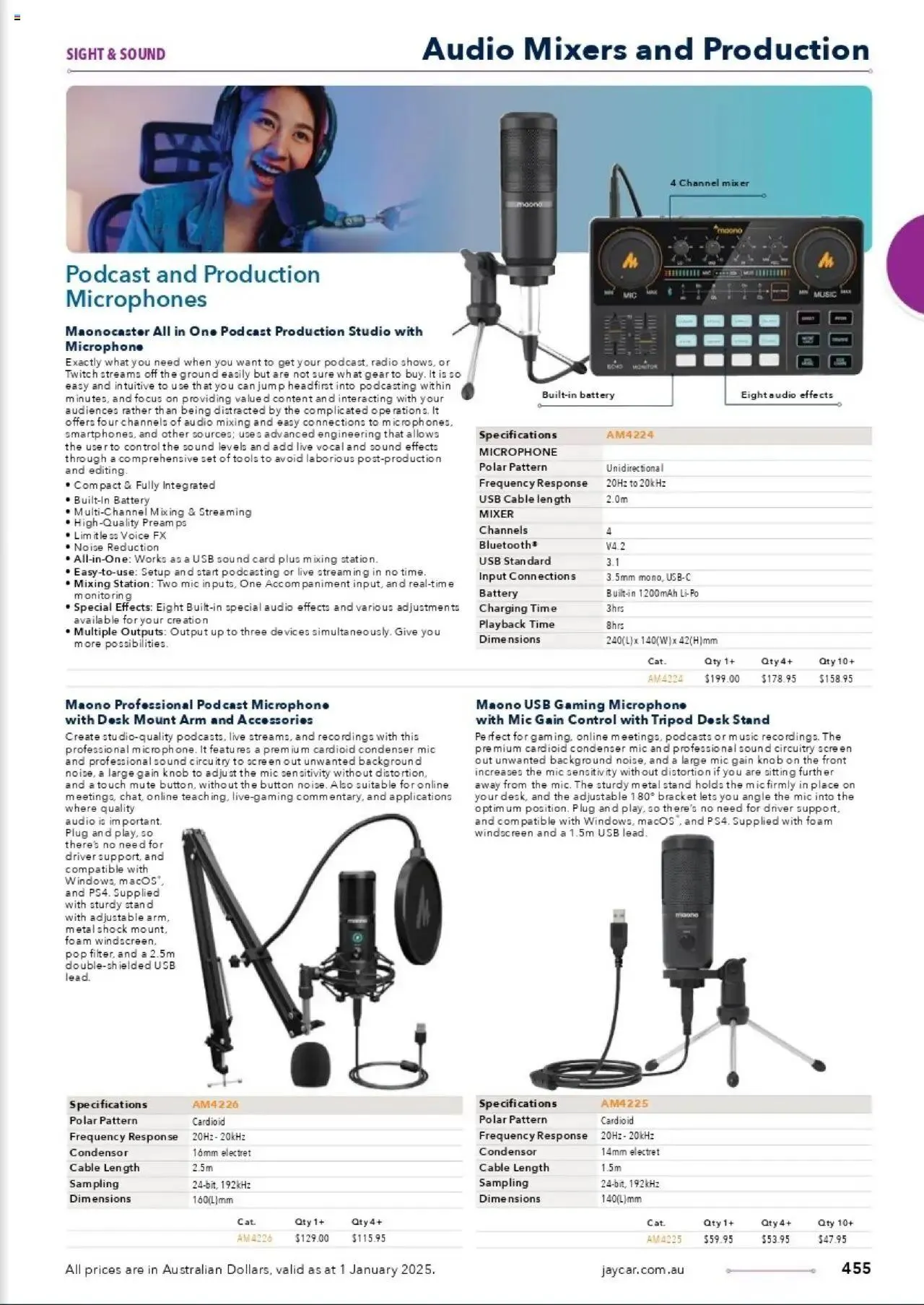 Jaycar Celebrating 40 Years in Electronics - Catalogue valid from 1 January to 29 August 2025 - page 384