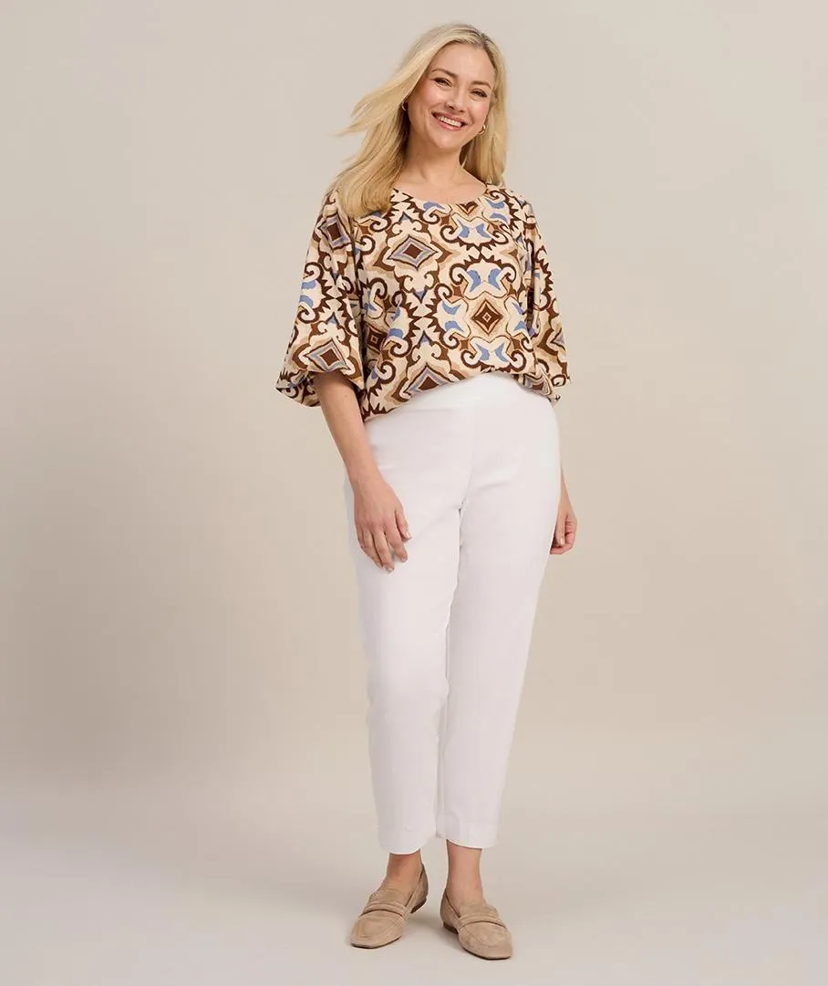 Crop Slim Stretch Pant