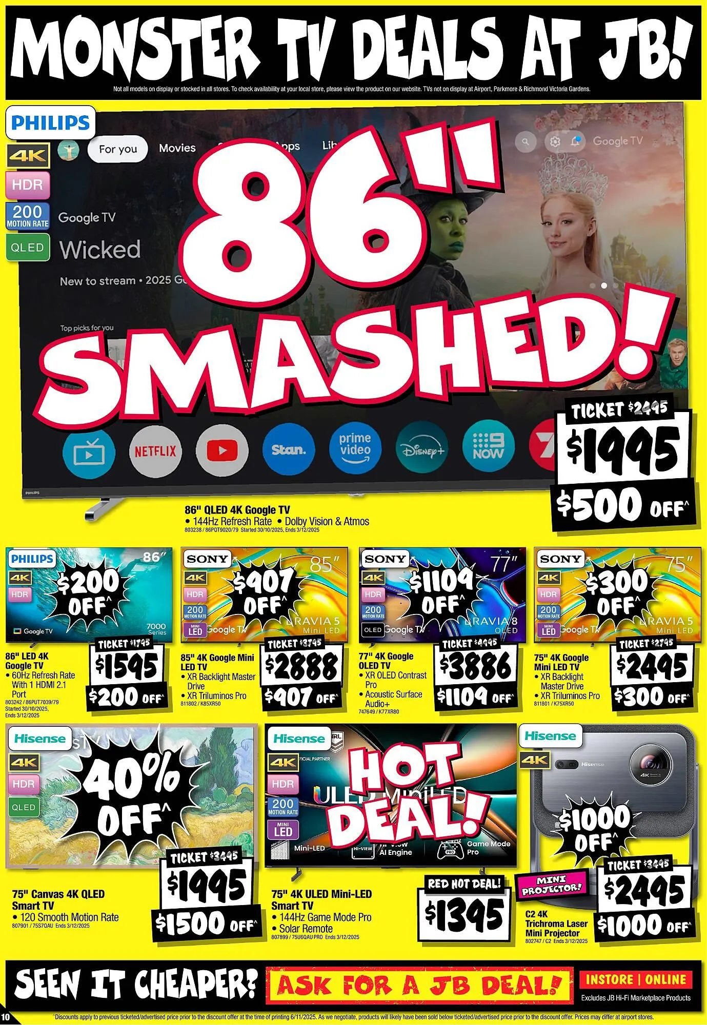 JB Hi-Fi catalogue - Catalogue valid from 11 November to 1 December 2025 - page 10