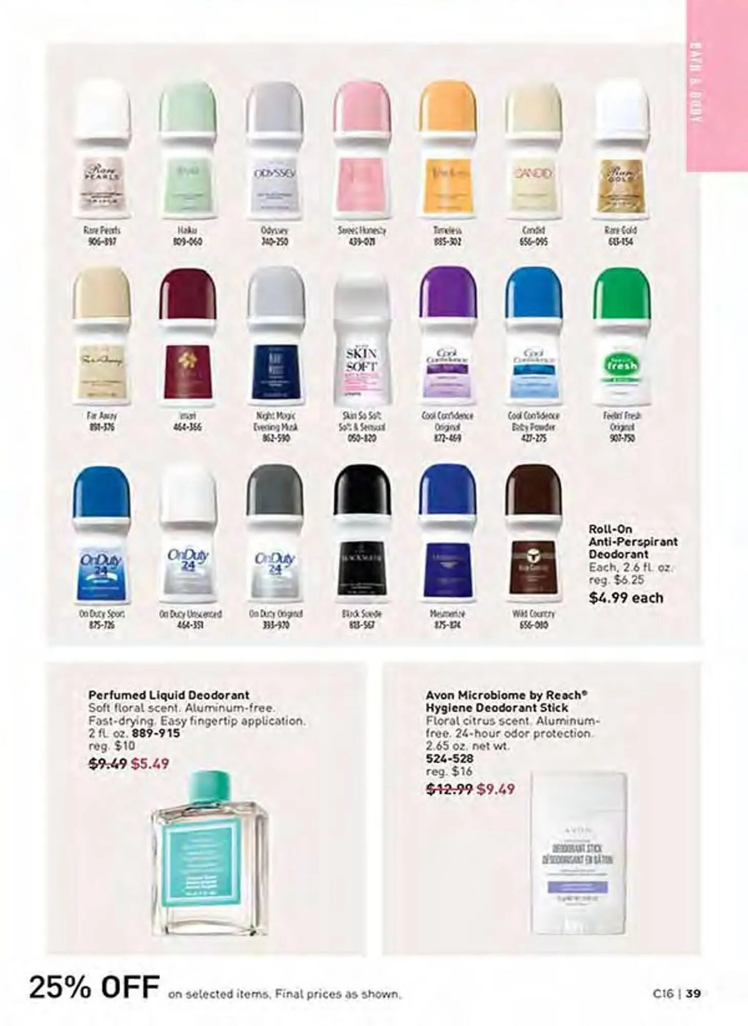 Avon catalogue - Catalogue valid from 10 July to 12 August 2025 - page 39