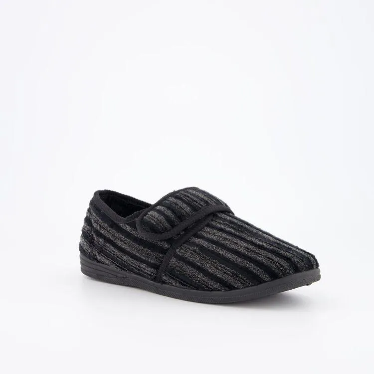 Nic Morris Men’s Mills Corduroy Slippers Stripe