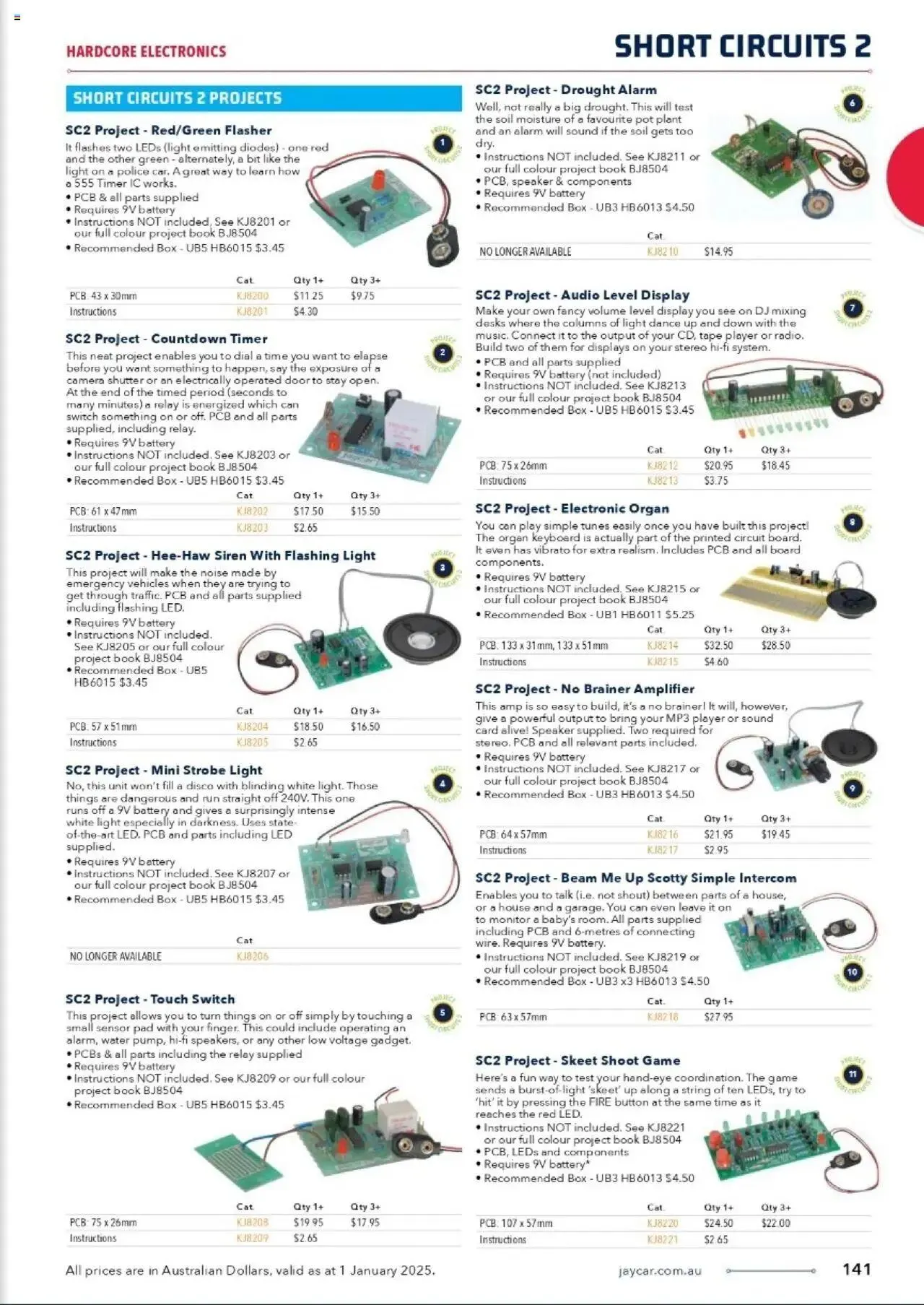 Jaycar Celebrating 40 Years in Electronics - Catalogue valid from 1 January to 29 August 2025 - page 119