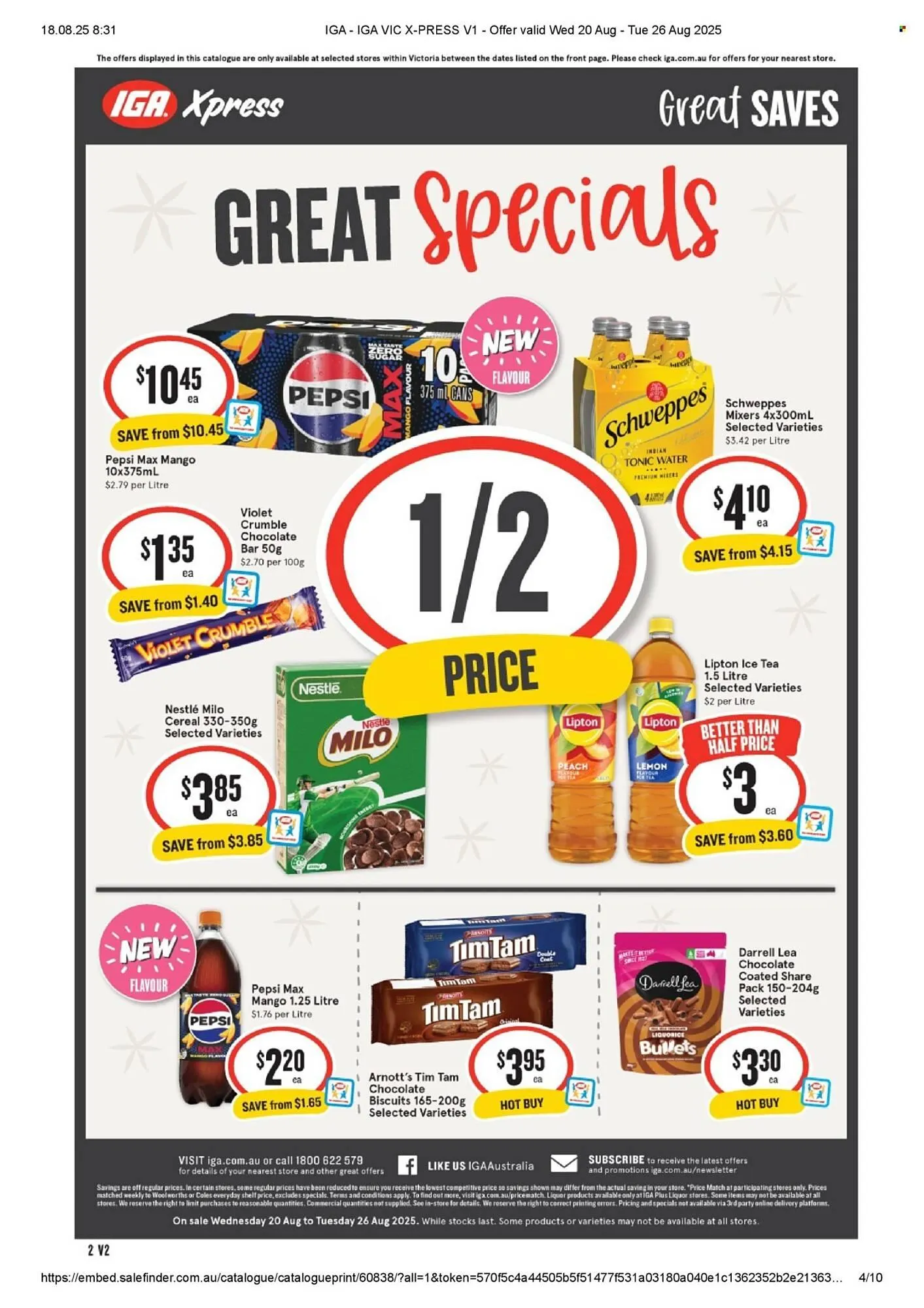 IGA Xpress catalogue - Catalogue valid from 20 August to 26 August 2025 - page 2