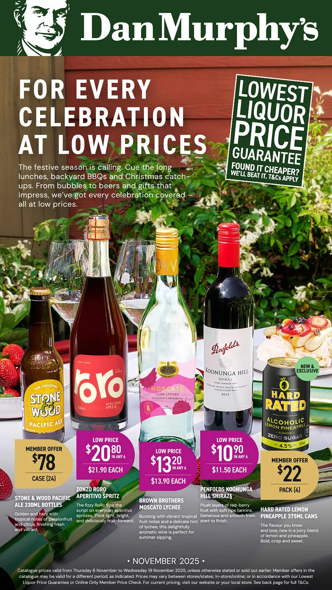 Dan Murphy's catalogue - Catalogue valid from 6 November to 19 November 2025 - page 1