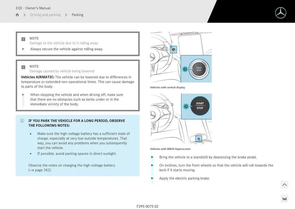 EQE Sedan - Catalogue valid from 11 September to 11 September 2025 - page 368