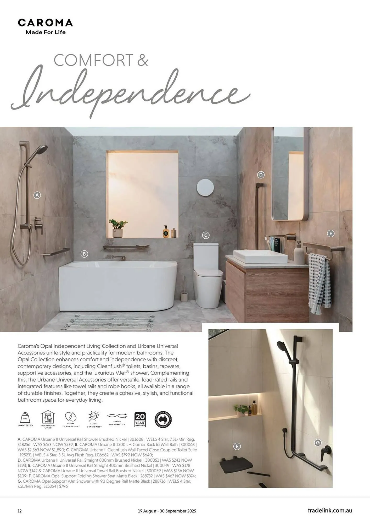 Tradelink catalogue - Catalogue valid from 25 August to 30 September 2025 - page 12