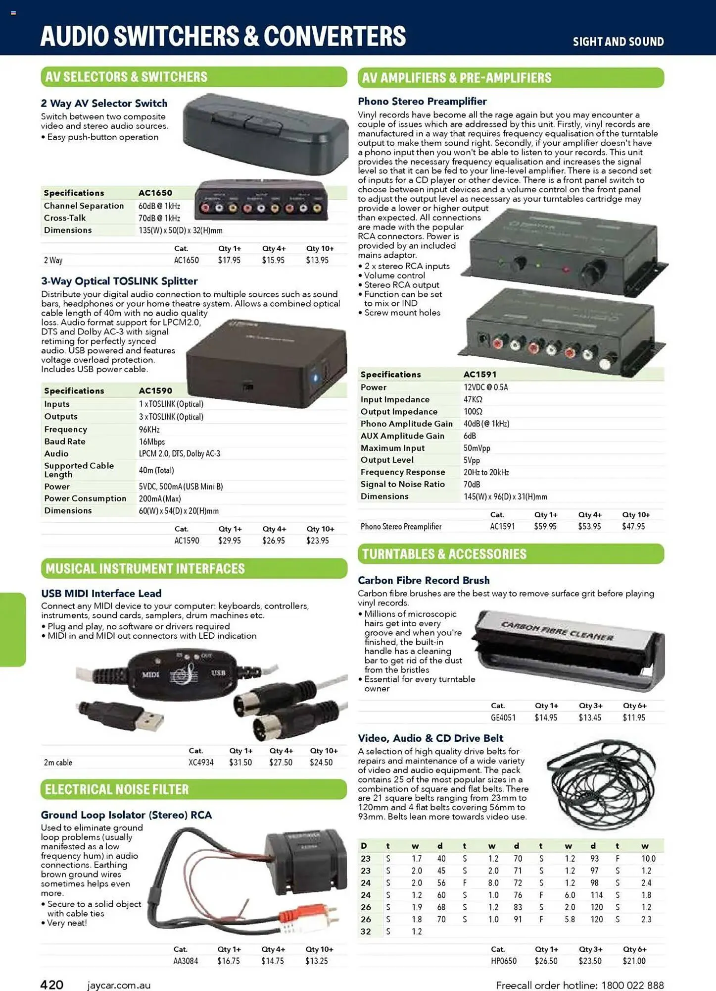 Jaycar Electronics catalogue - Catalogue valid from 8 July to 9 July 2026 - page 420