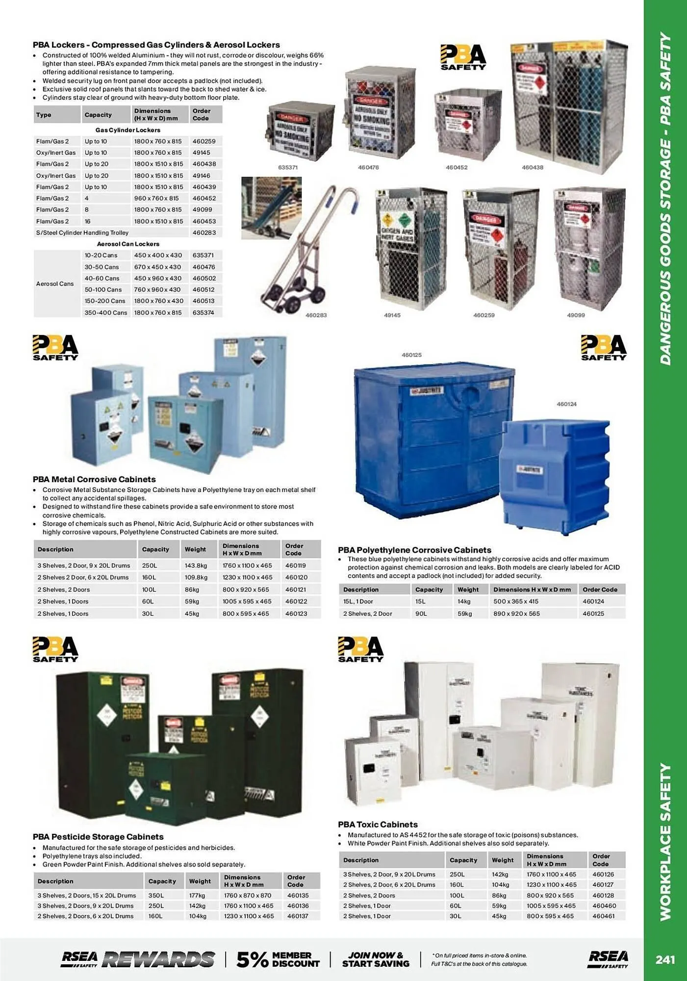 RSEA Safety catalogue - Catalogue valid from 12 September to 31 December 2024 - page 243