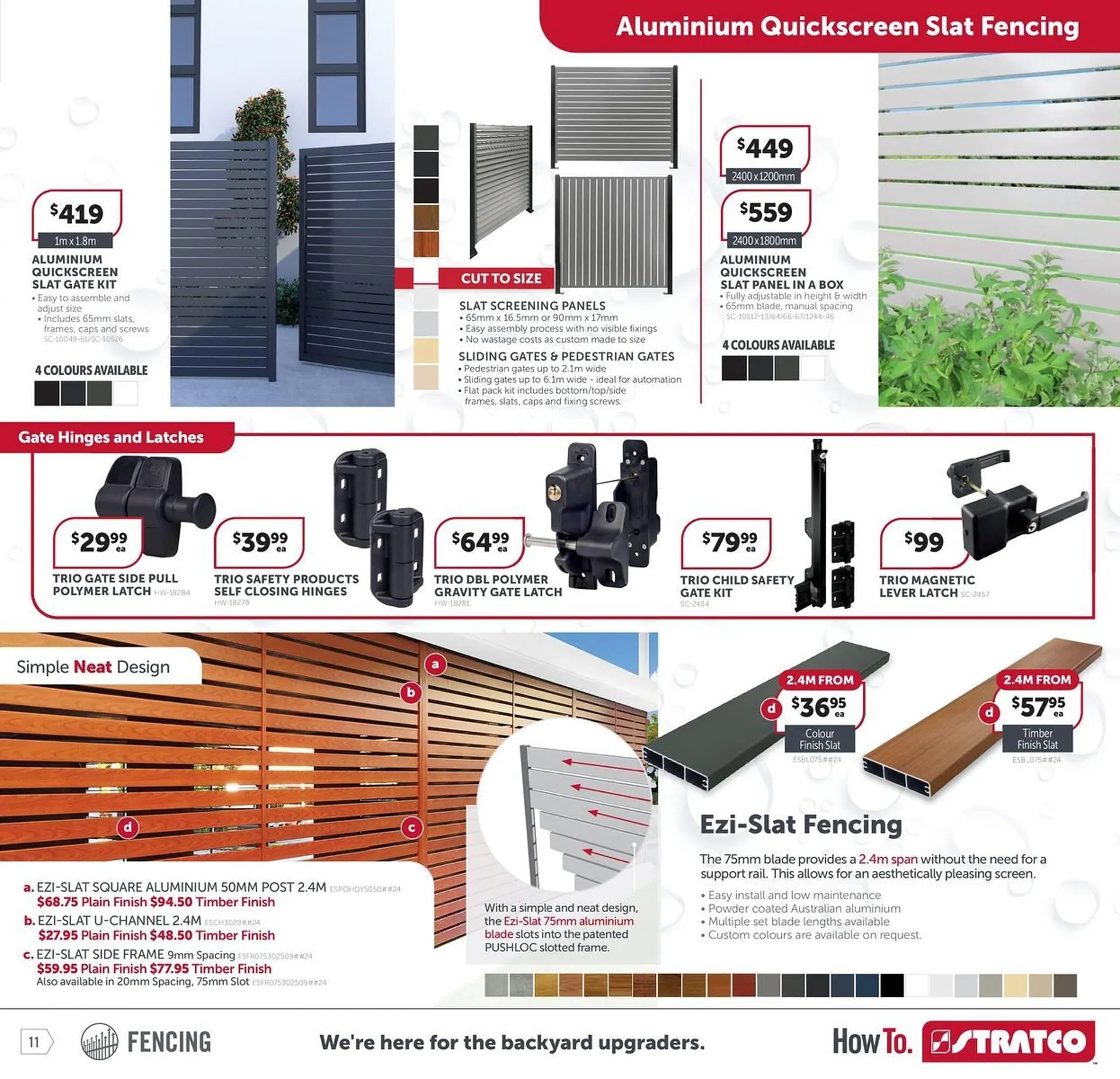Stratco catalogue - Catalogue valid from 8 August to 18 September 2025 - page 11