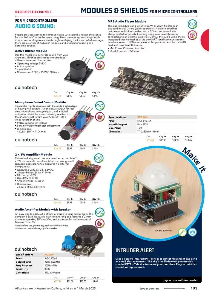 Celebrating 40 Years In Electronics - Catalogue valid from 4 March to 31 March 2025 - page 103