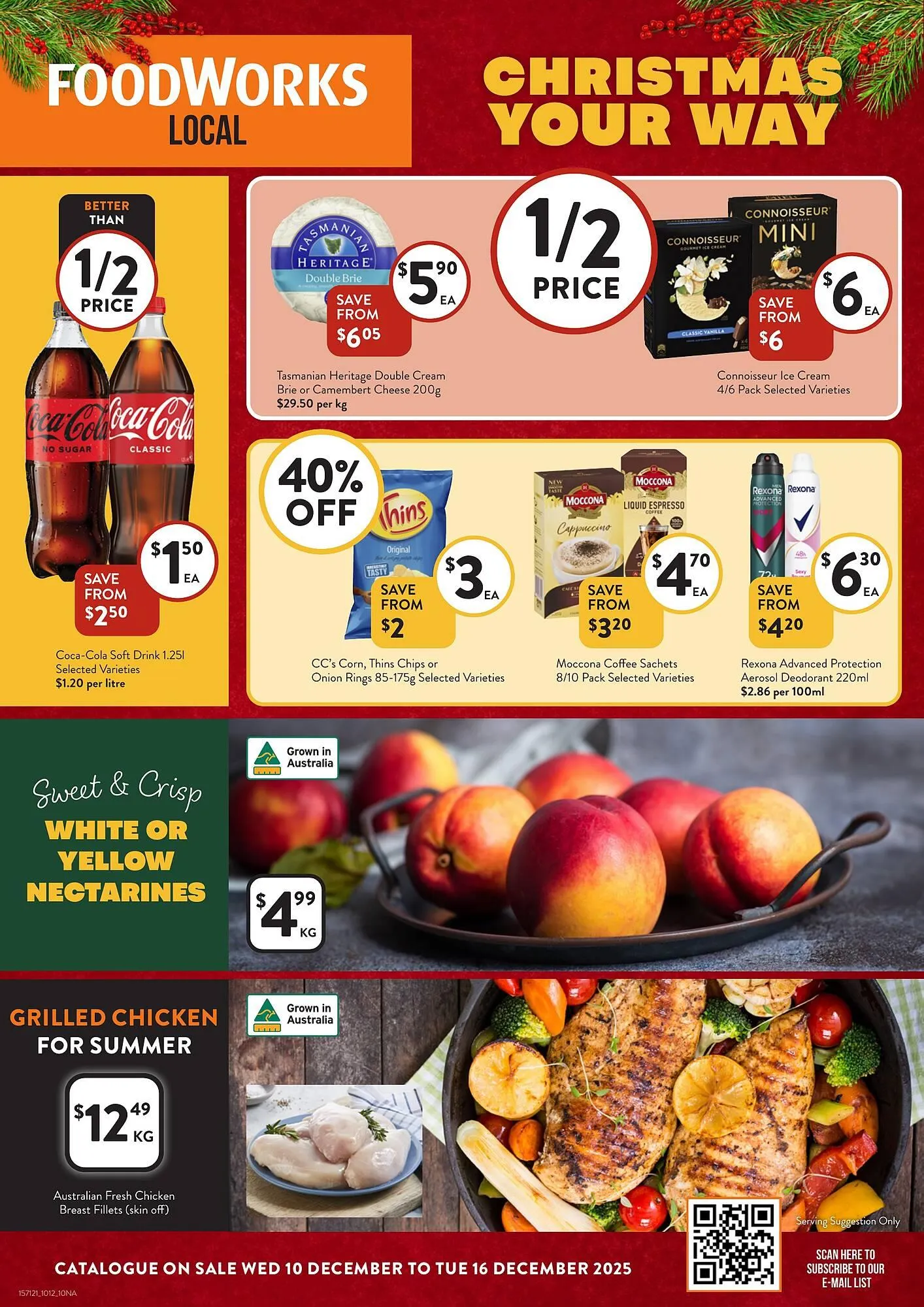 Foodworks catalogue - Catalogue valid from 10 December to 16 December 2025 - page 1