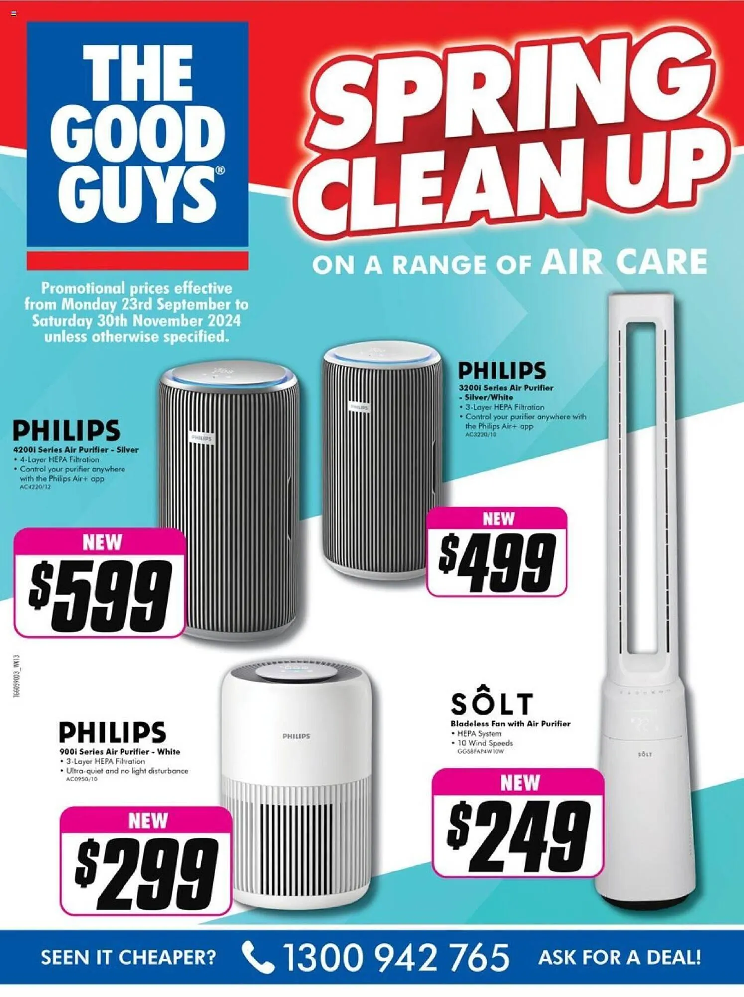 The Good Guys catalogue - Catalogue valid from 23 September to 30 November 2024 - page 1