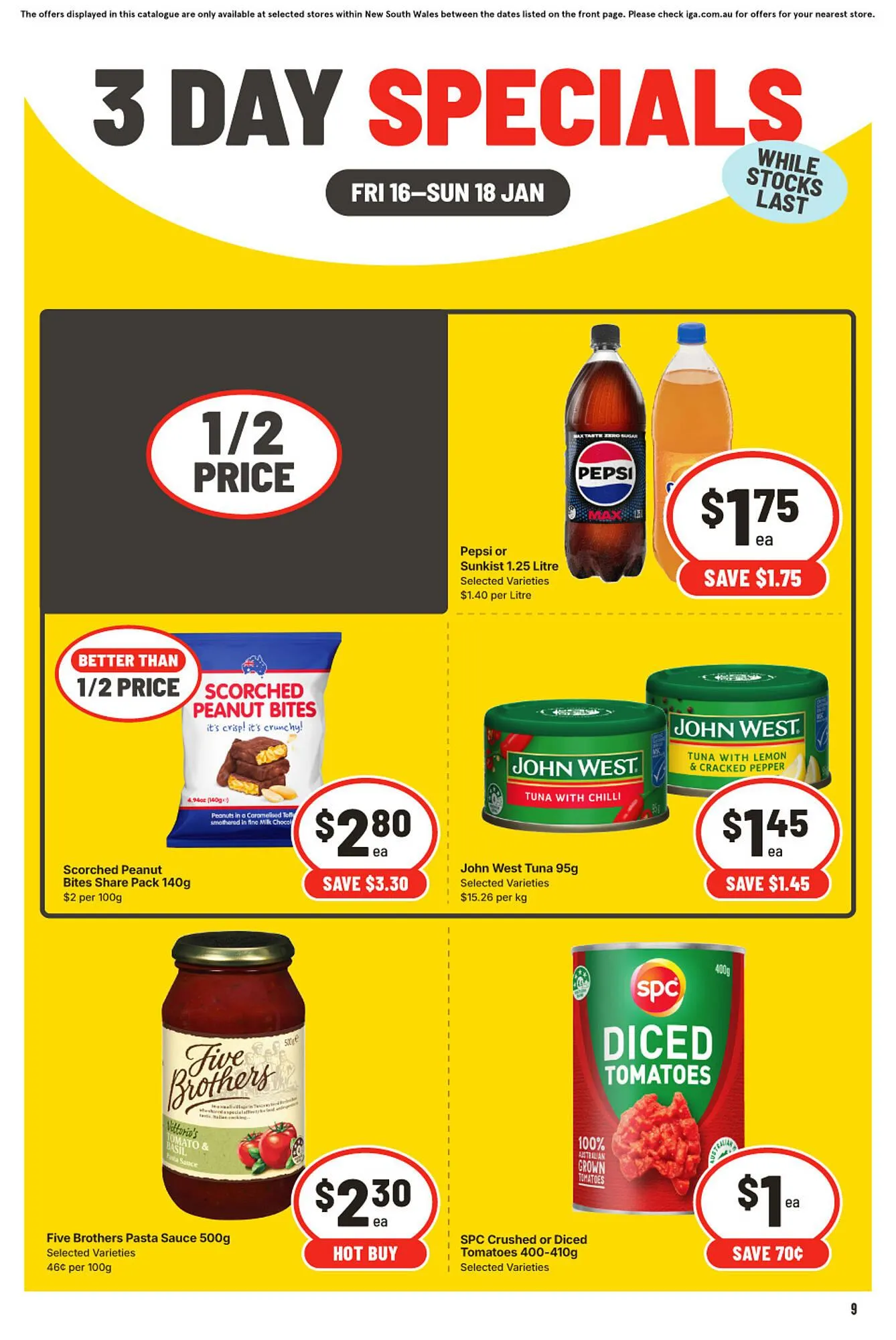 IGA catalogue - Catalogue valid from 16 January to 18 January 2026 - page 2