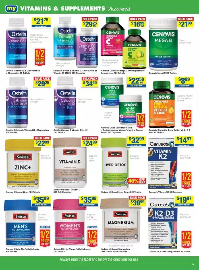 My Chemist Save Like A Champion - Catalogue valid from 27 February to 19 March 2025 - page 11