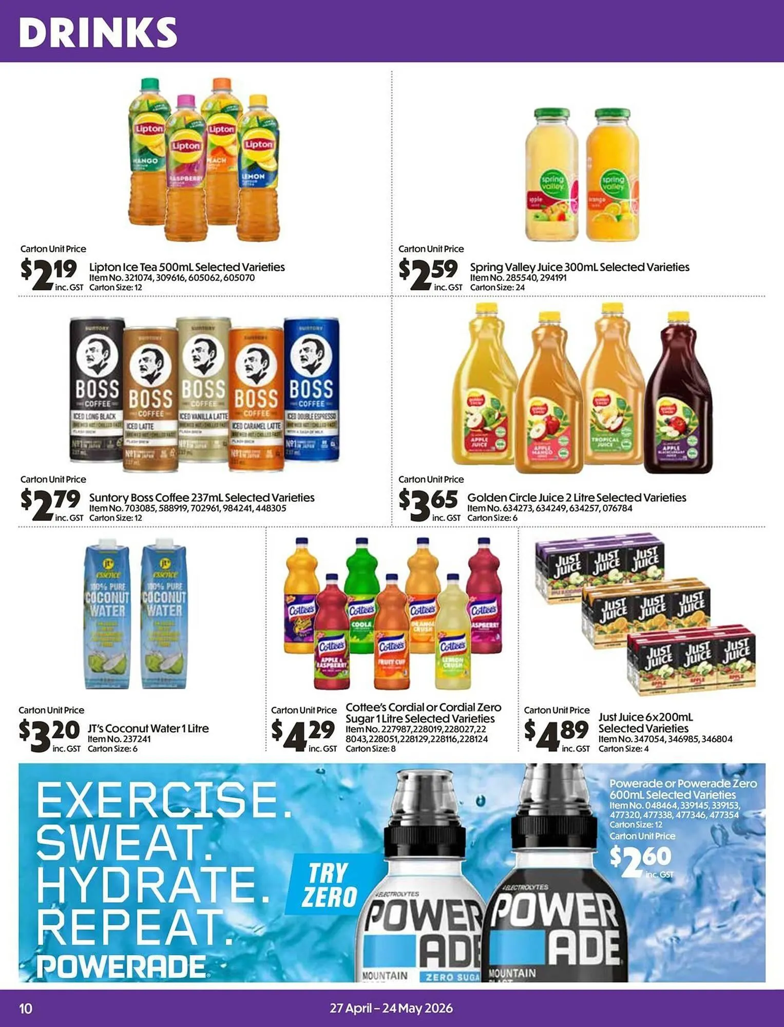 Campbells Wholesale catalogue - Catalogue valid from 27 April to 24 May 2026 - page 10
