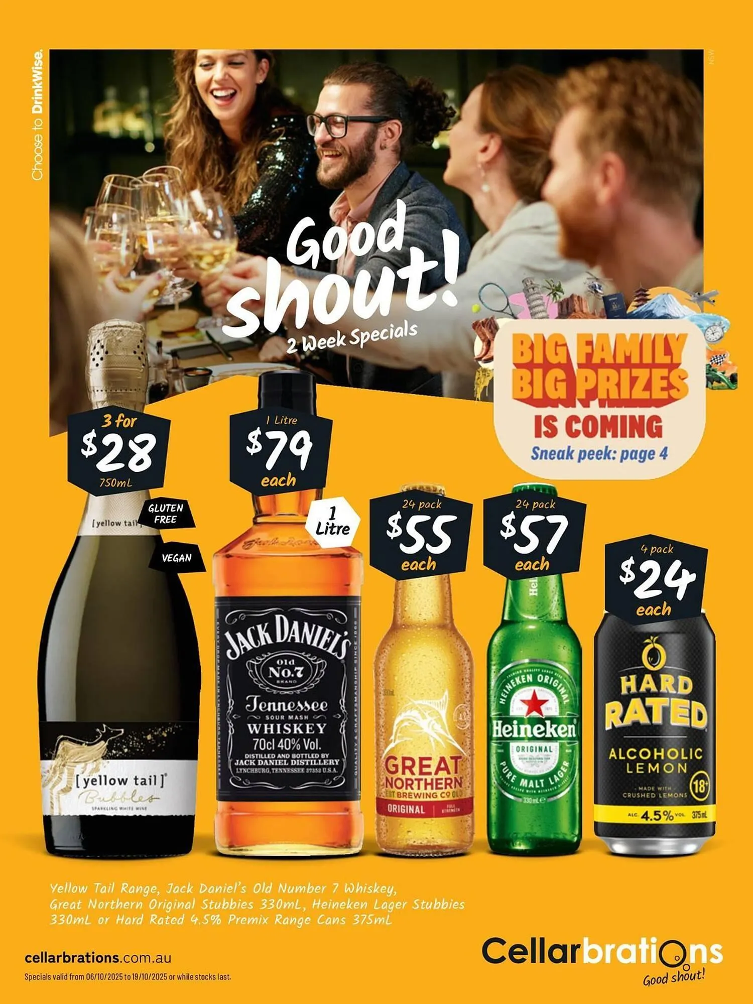 Cellarbrations catalogue - Catalogue valid from 6 October to 19 October 2025 - page 1