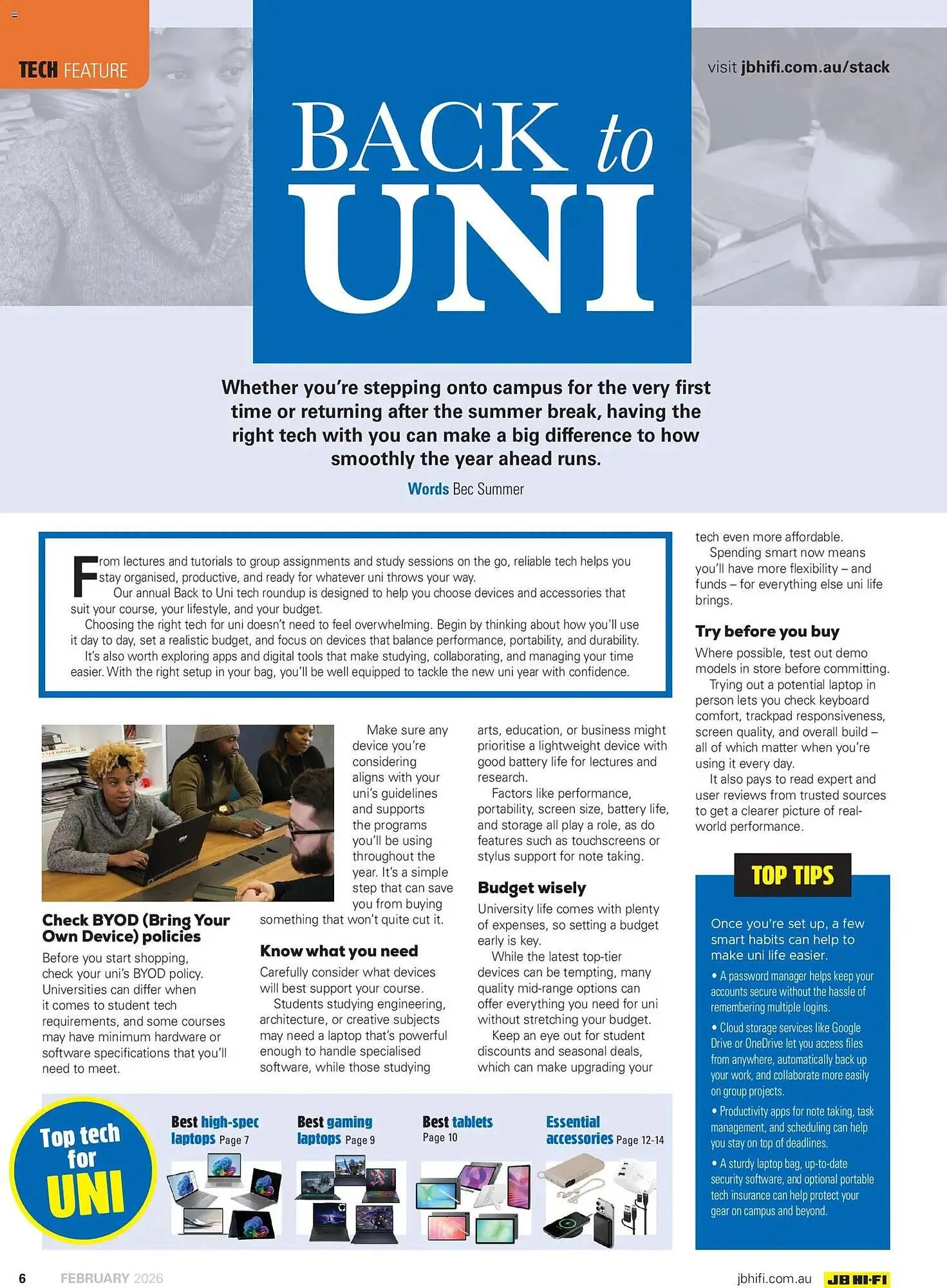 JB Hi-Fi catalogue - Catalogue valid from 2 February to 28 February 2026 - page 6