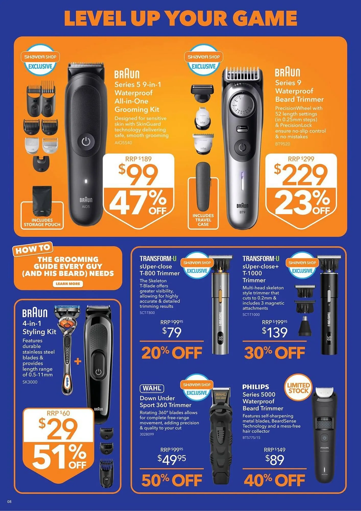 Shaver Shop catalogue - Catalogue valid from 4 March to 31 March 2026 - page 8