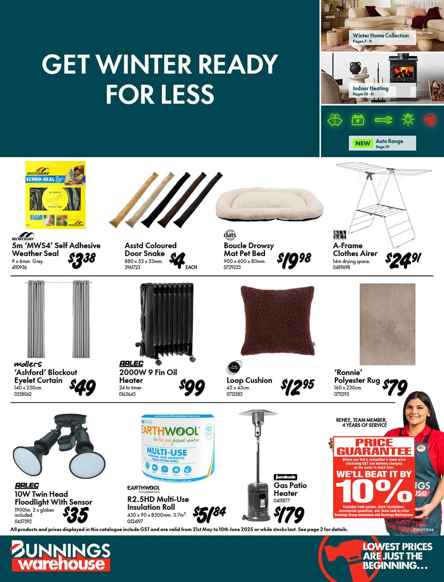 Bunnings catalogue - Catalogue valid from 21 May to 10 June 2025 - page 1