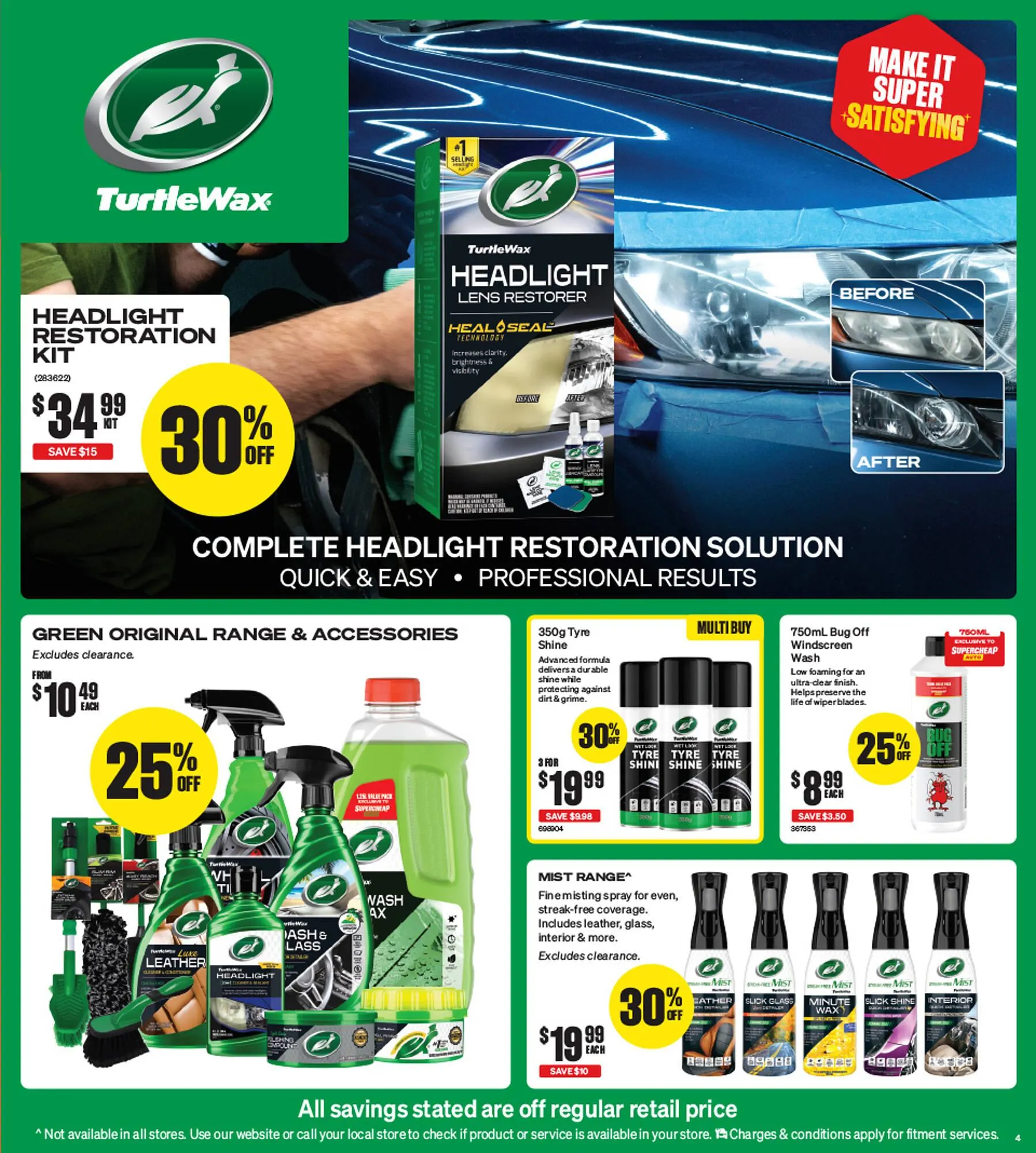 SuperCheap Auto catalogue - Catalogue valid from 10 September to 21 September 2025 - page 4