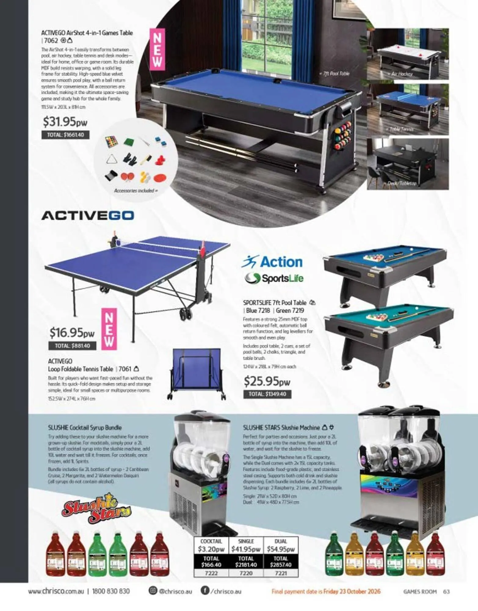 Chrisco Hampers catalogue - Catalogue valid from 19 September to 31 December 2026 - page 63