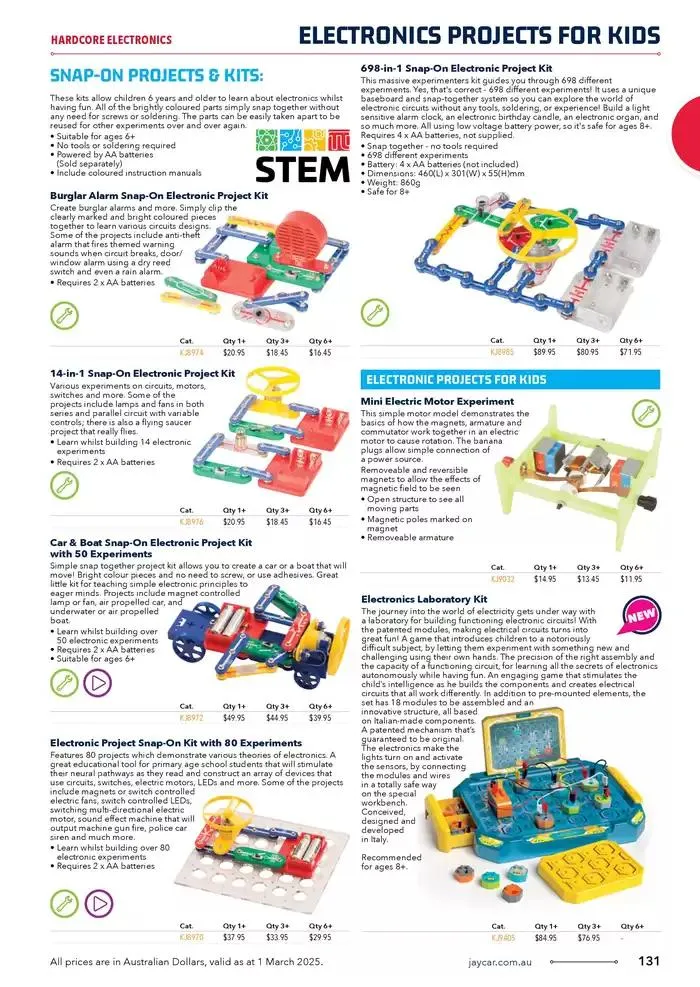 Celebrating 40 Years In Electronics - Catalogue valid from 4 March to 31 March 2025 - page 131