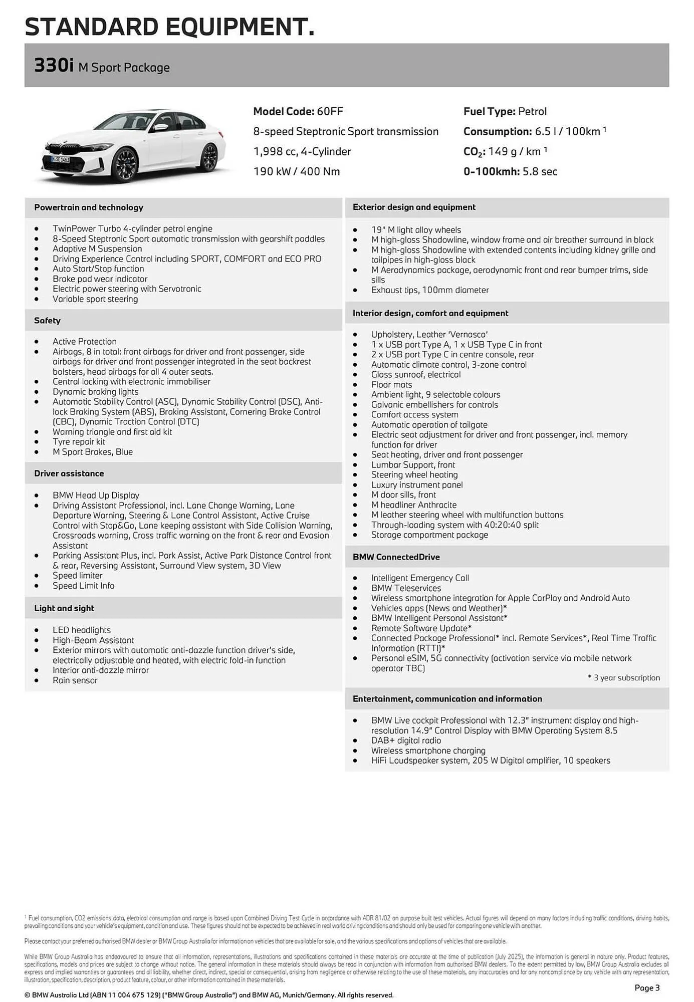 BMW catalogue - Catalogue valid from 7 August to 7 August 2026 - page 3