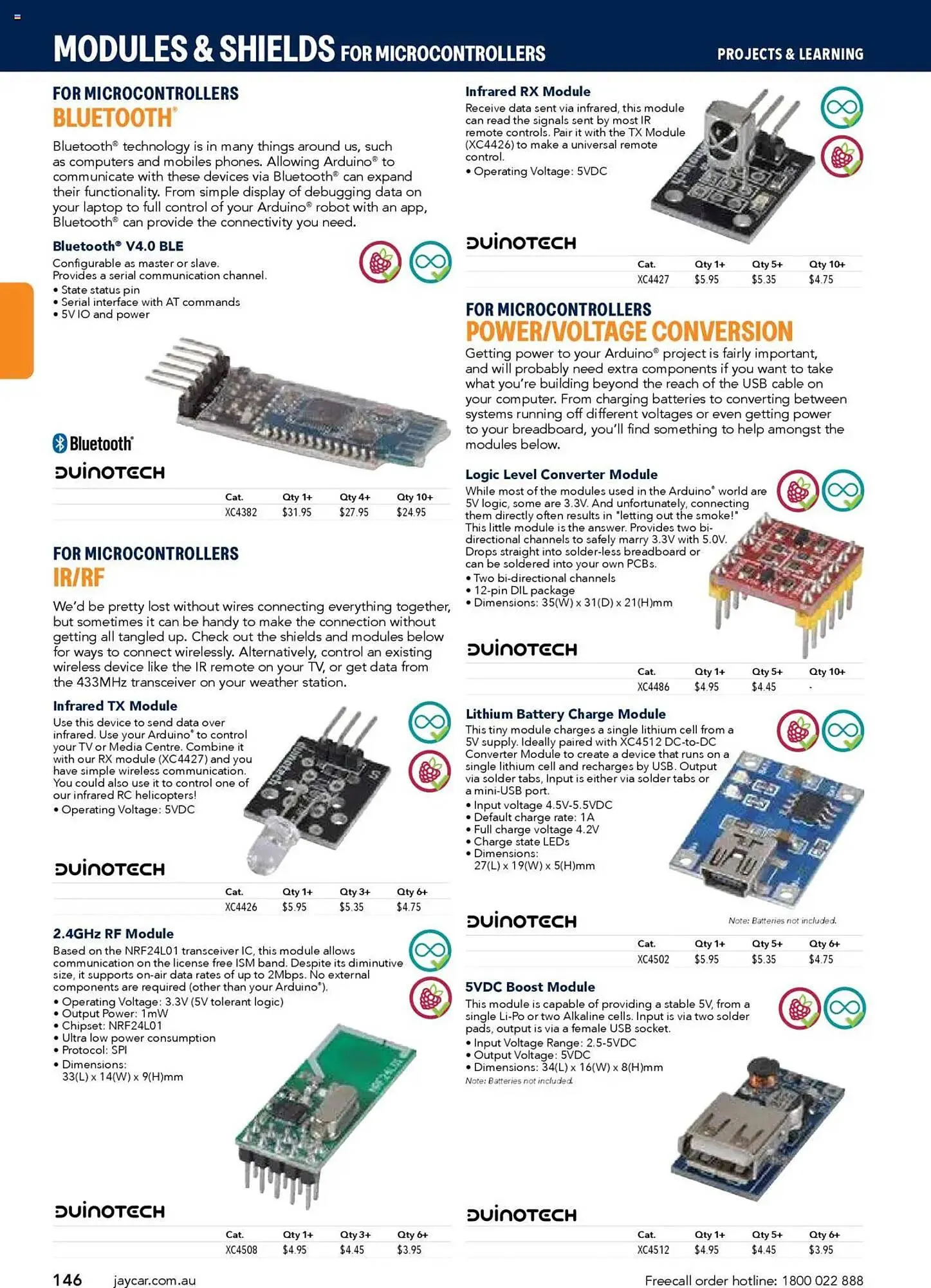 Jaycar Electronics catalogue - Catalogue valid from 8 July to 9 July 2026 - page 146