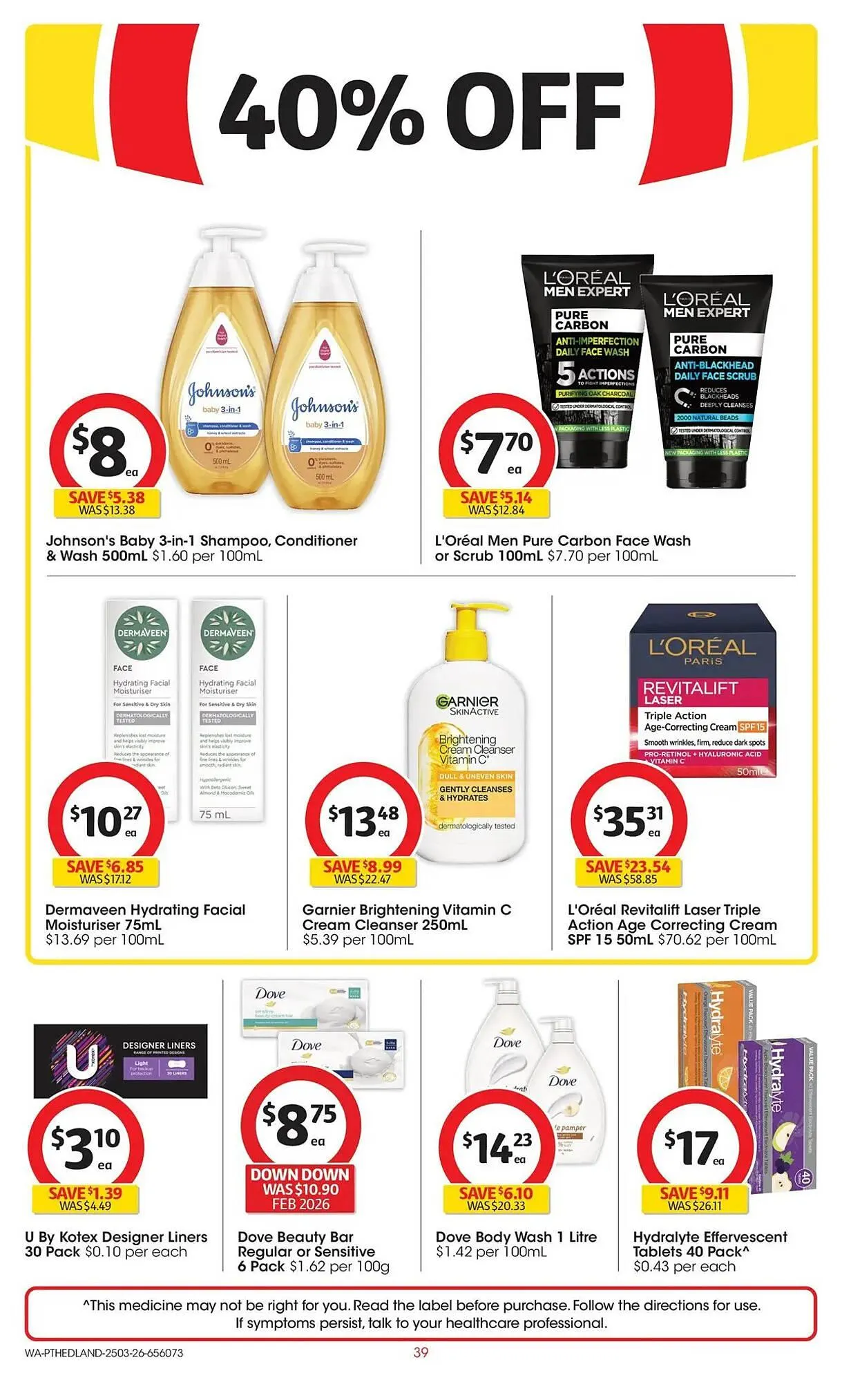 Coles catalogue - Catalogue valid from 25 March to 31 March 2026 - page 39