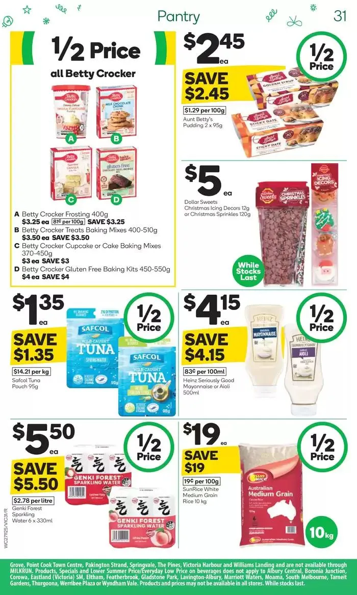 Weekly Specials - 27/11 - Catalogue valid from 27 November to 3 December 2024 - page 31