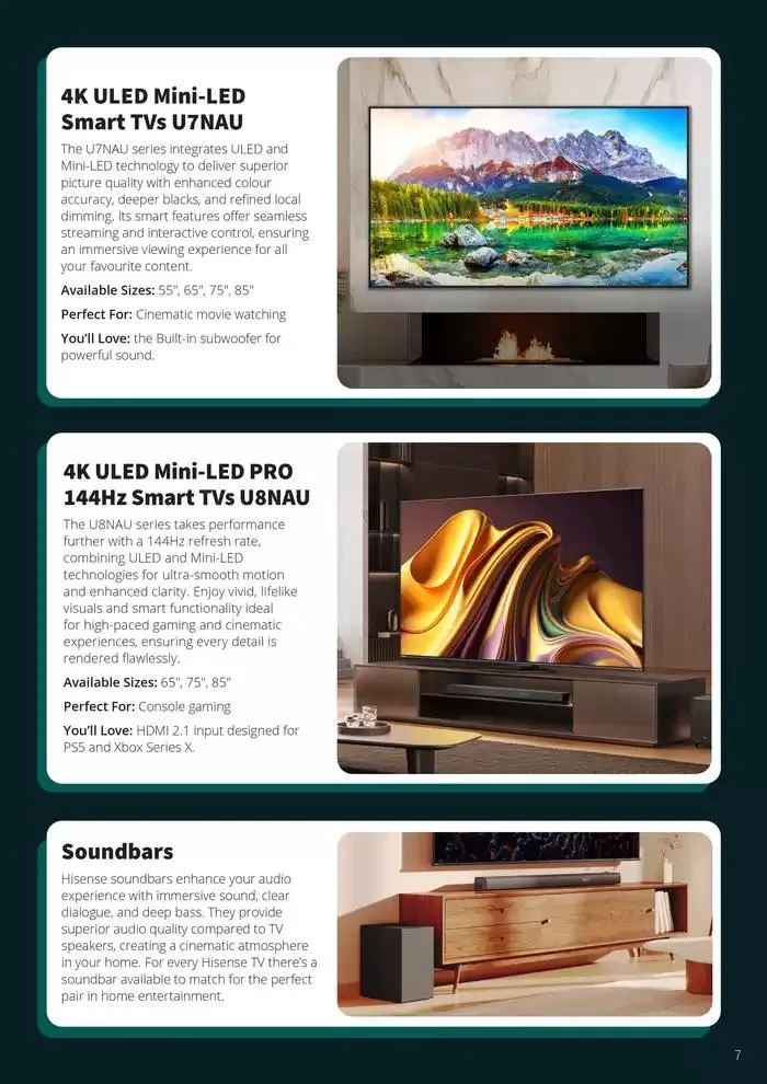 Hisense Lookbook - Catalogue valid from 3 March to 31 December 2025 - page 7