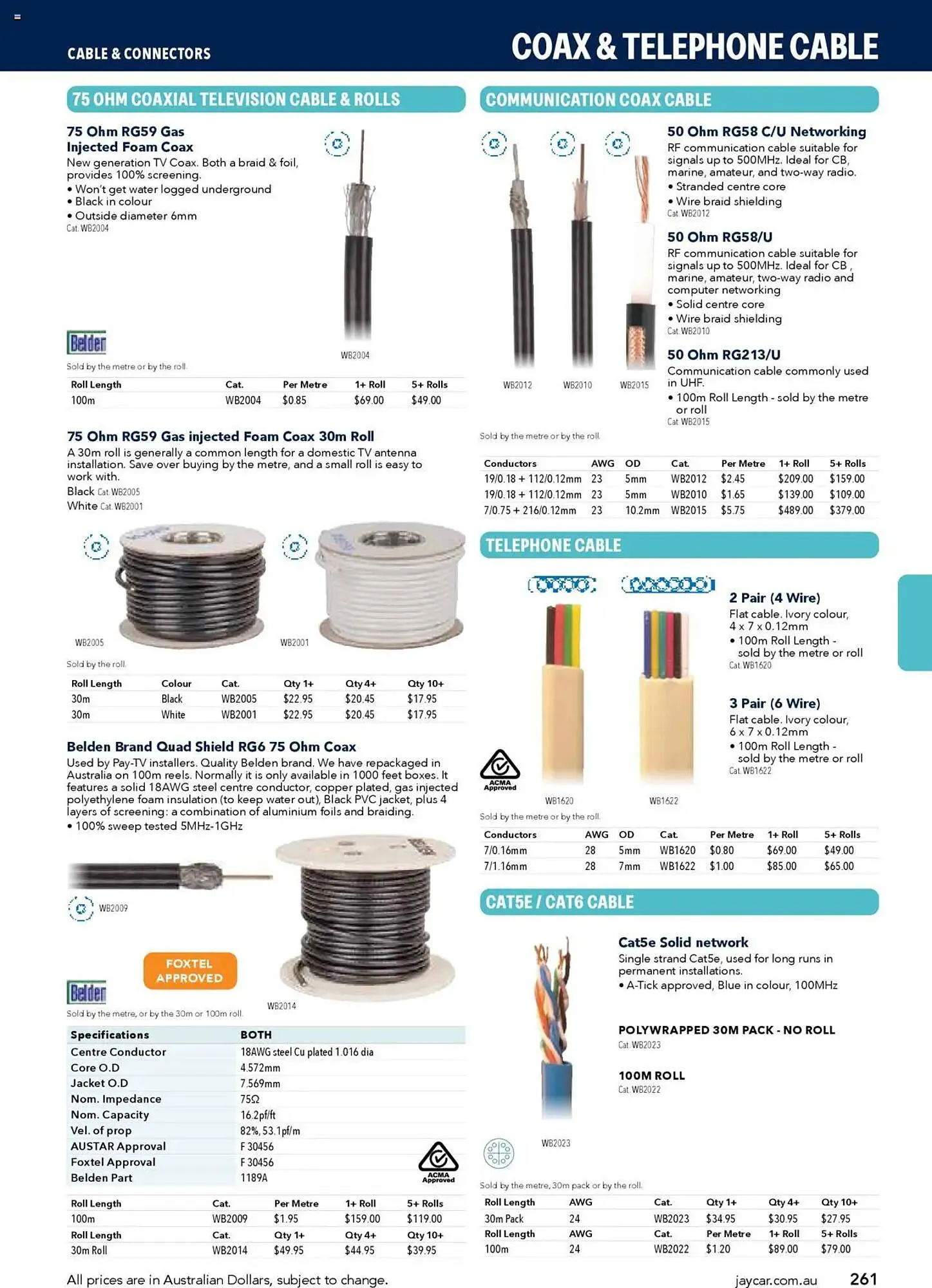 Jaycar Electronics catalogue - Catalogue valid from 8 July to 9 July 2026 - page 261
