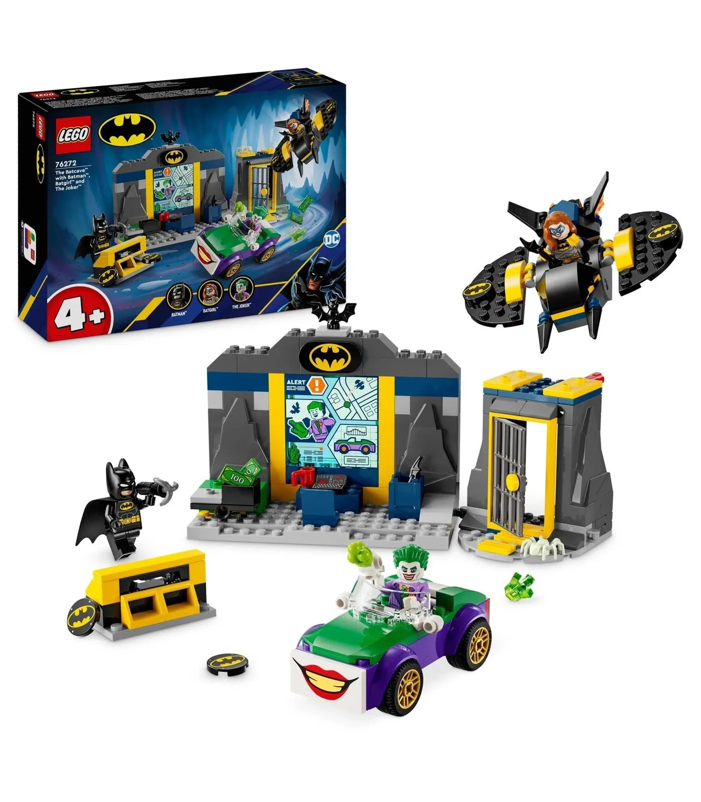 LEGO® Super Heroes The Batcave with Batman, Batgirl and The Joker 76272