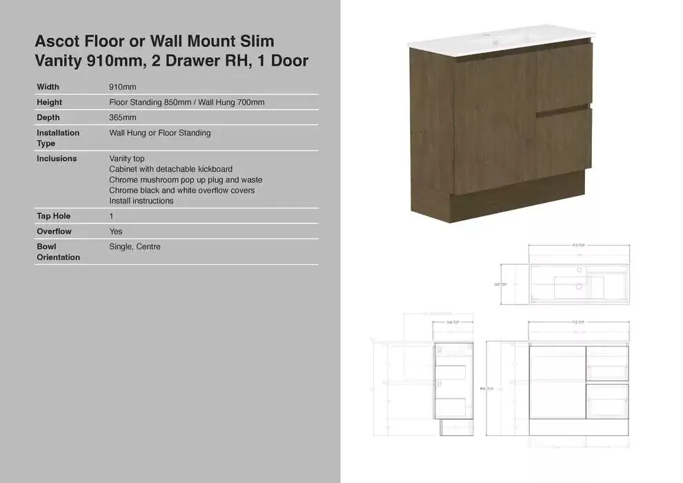 Raymor Vanities Brochure - Catalogue valid from 18 April to 30 April 2025 - page 43