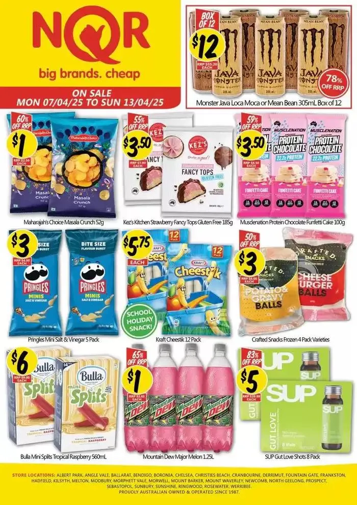 NQR 07/04 - Catalogue valid from 7 April to 13 April 2025 - page 1