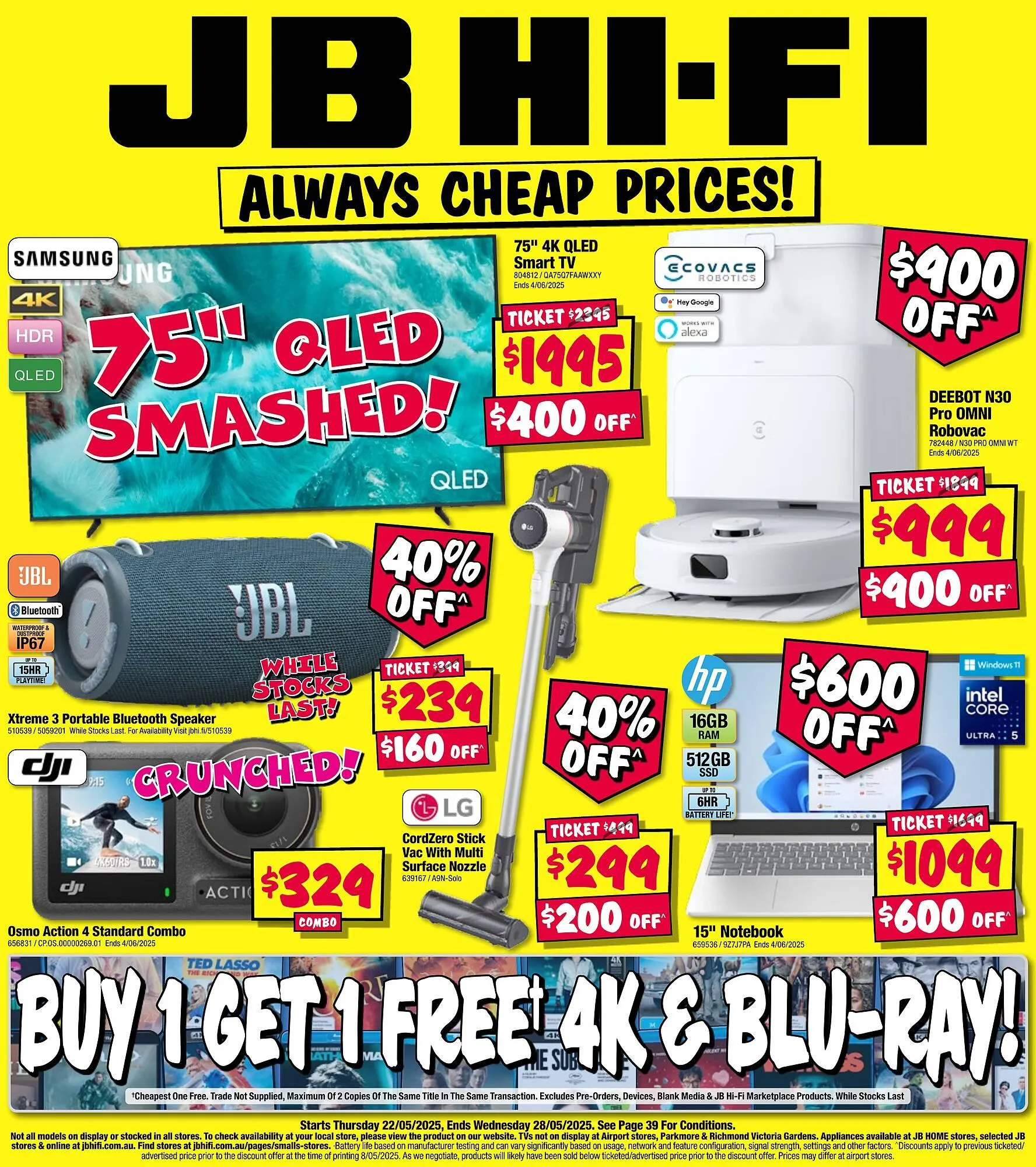 JB Hi-Fi catalogue - Catalogue valid from 21 May to 28 May 2025 - page 1